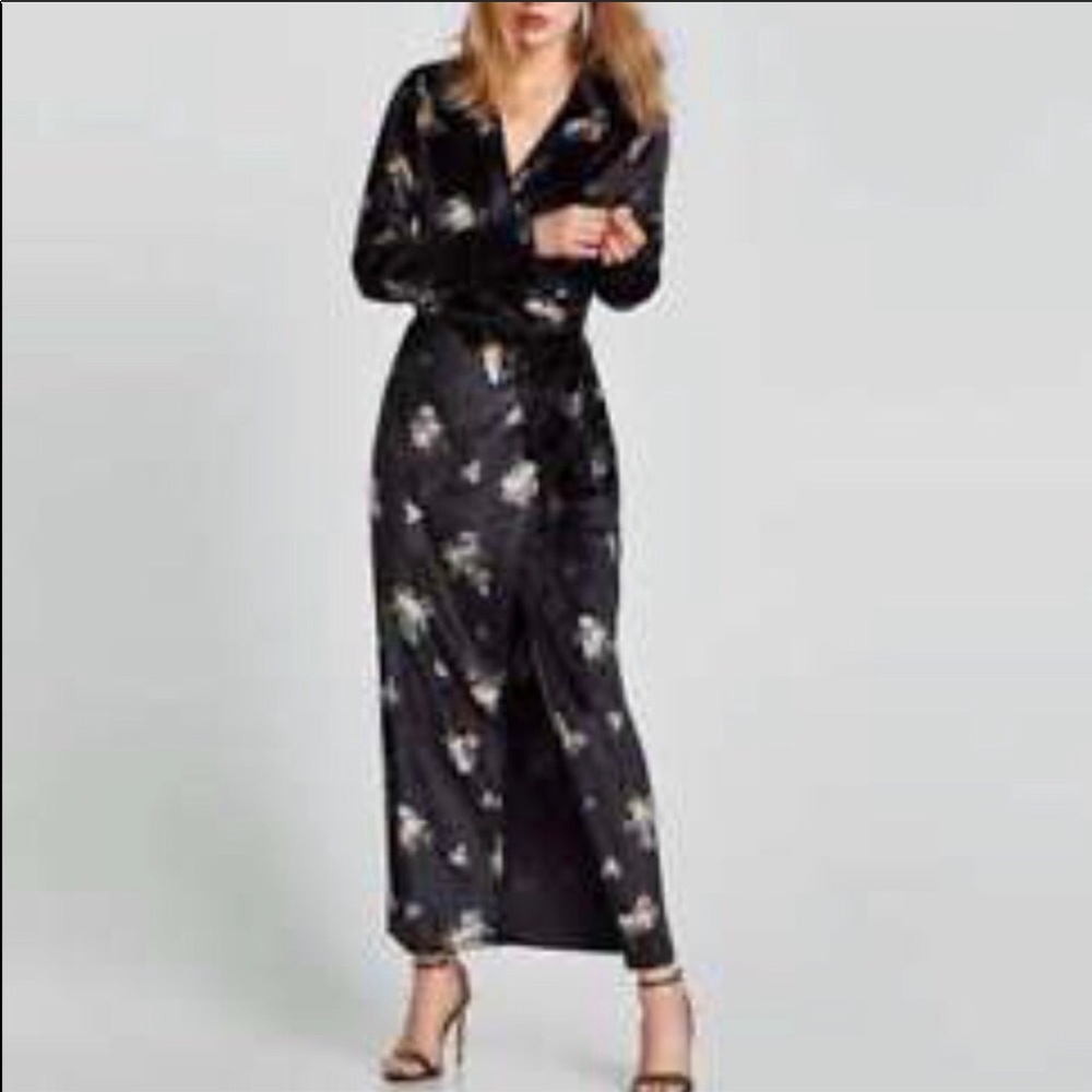 Zara kimono wrap dress